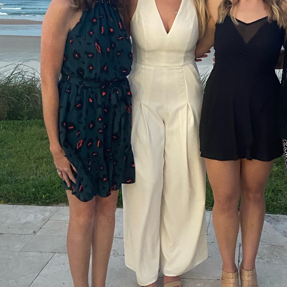 White Bridal Jumpsuit